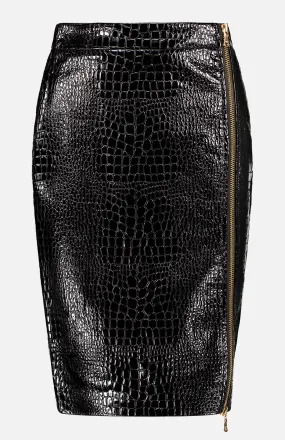 Cannes Zip Pencil Skirt