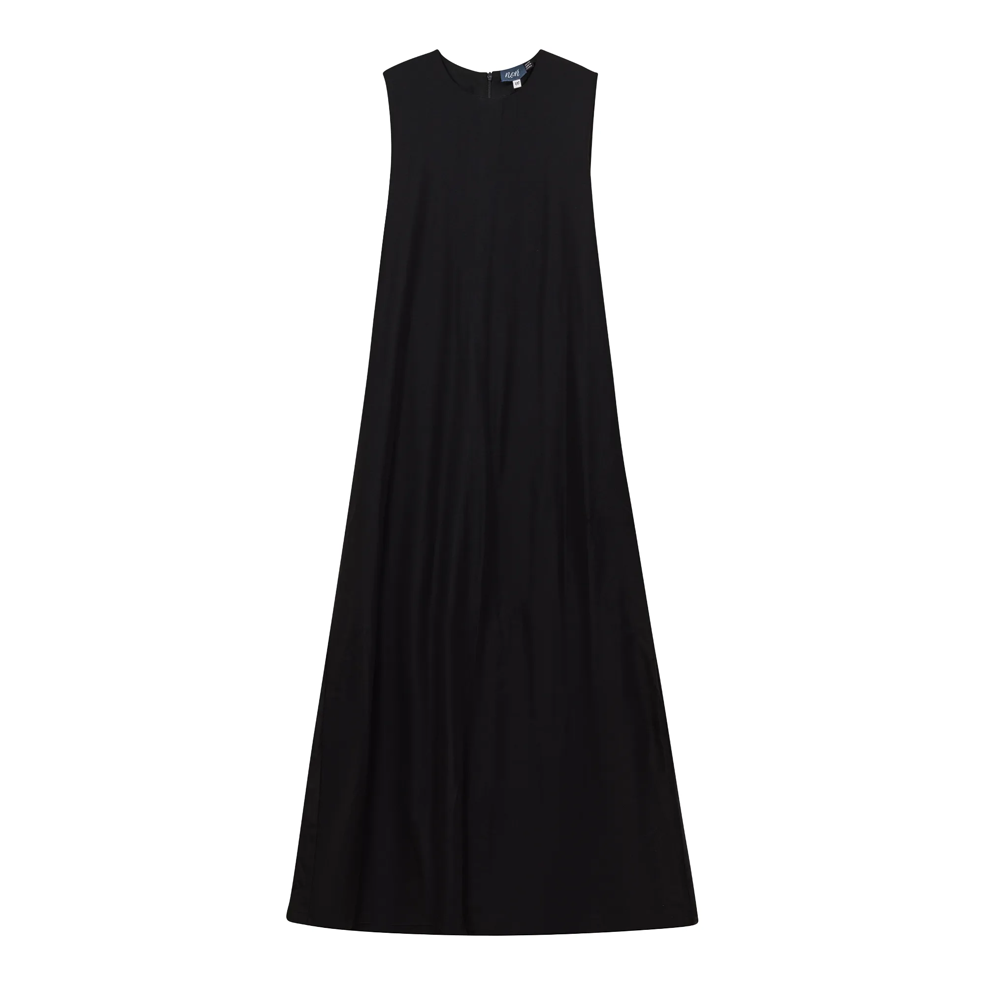 dress textured jumper - black