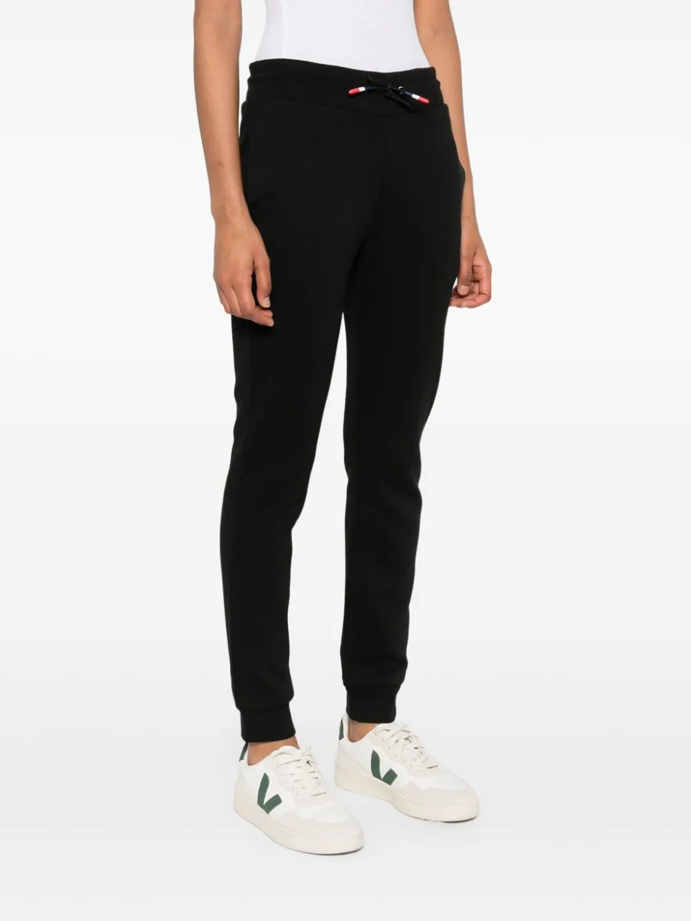 logo-patch fleece trousers