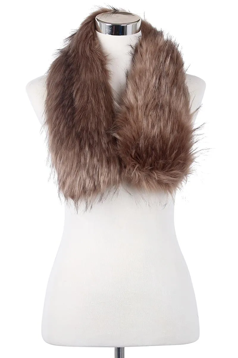 Short Faux Fur Collar