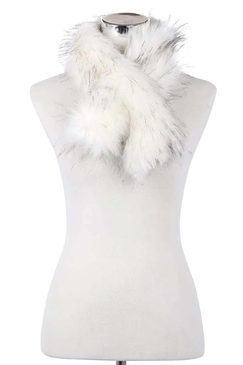 Short Faux Fur Collar
